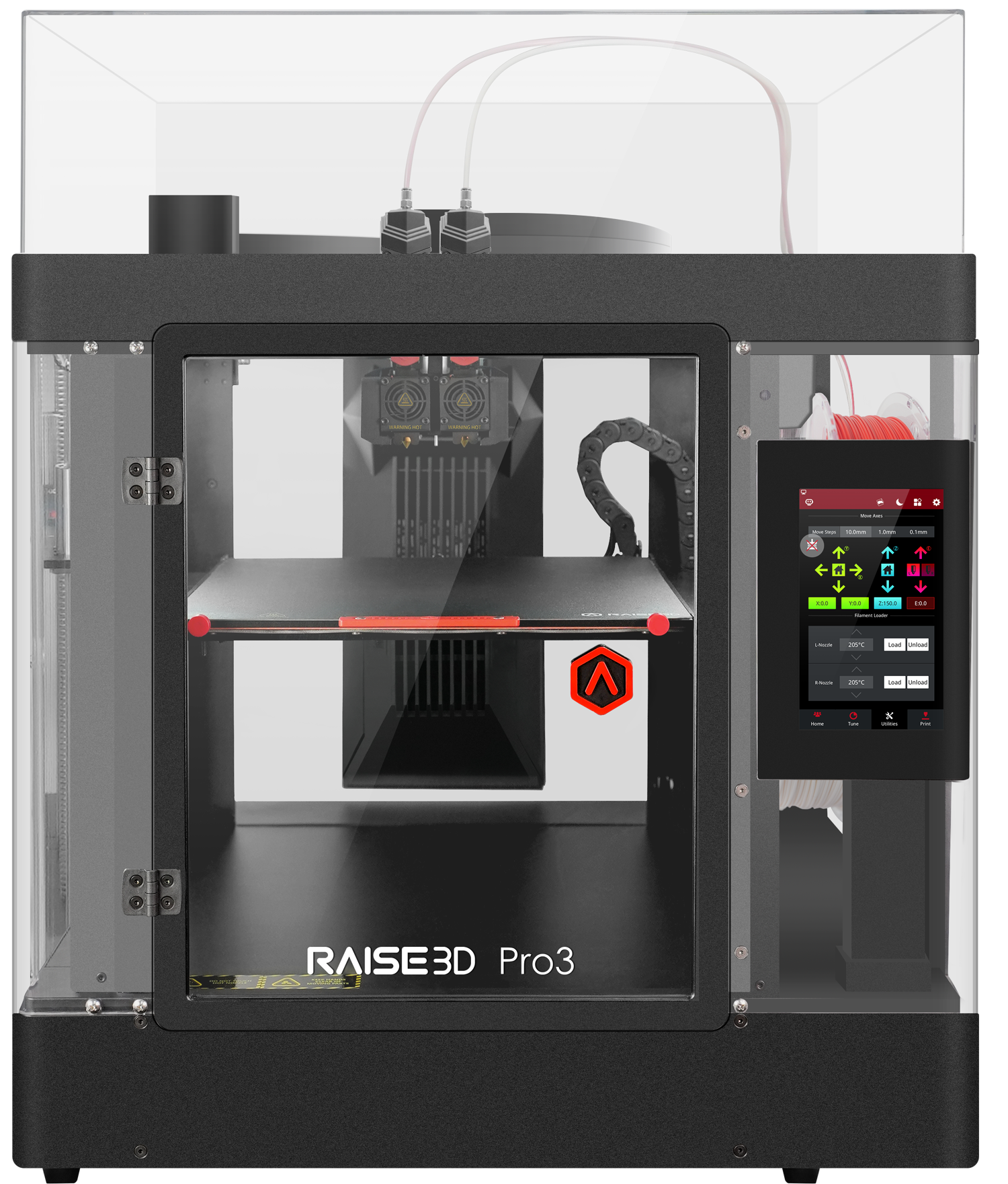 Raise3D Pro3 + HUK3 3D-Drucker mit Hyper-Speed Upgrade